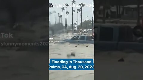 flooding in Palmas CA 🙏🌀⚡ that's really bad