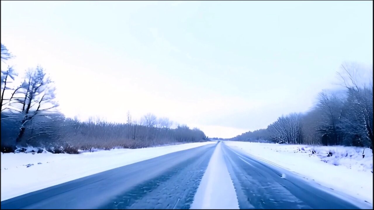 @DreamBetterLilly Presents: "1 Hour Of Driving Slow On An Icy Road" Black Screen