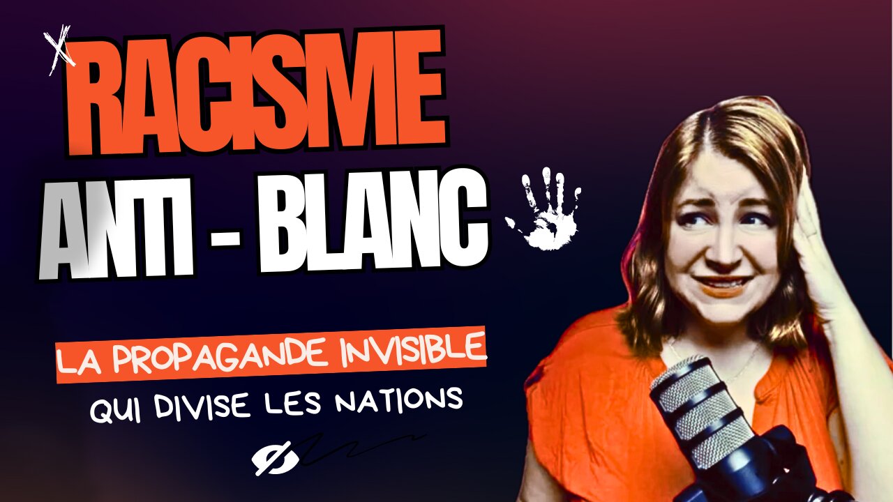 SORTONS DE LA MATRICE: LE RACISME ANTI-BLANC DOIT CESSER IMMÉDIATEMENT!