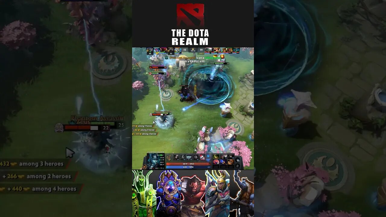Update 7.33 is Crazy 🔥 | Phantom Assassin Rampage | #dota2