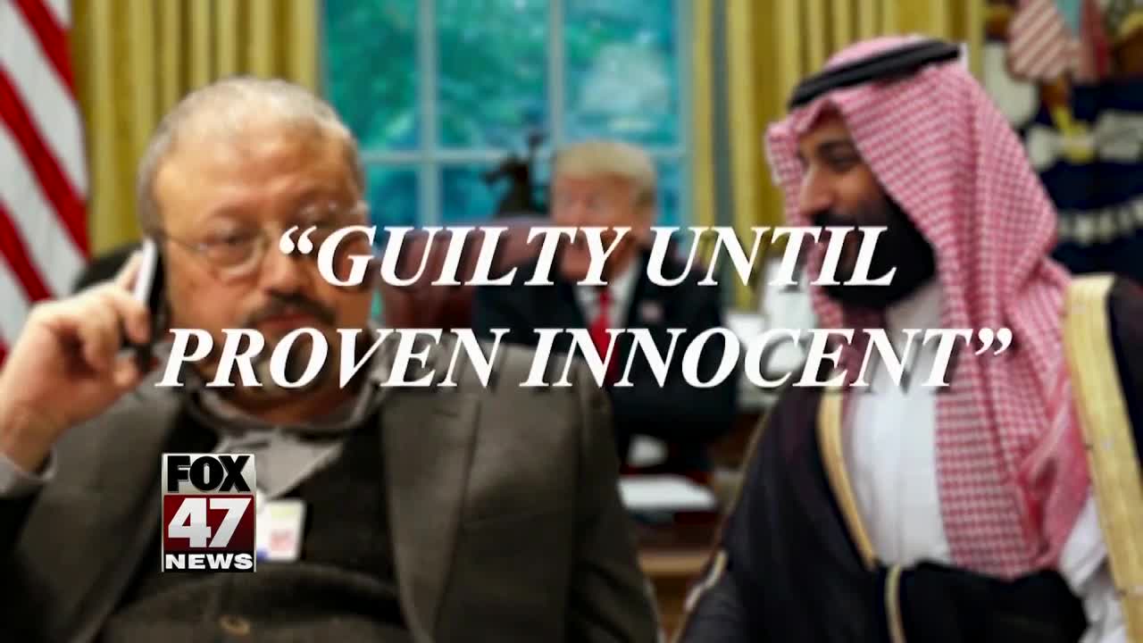 Trump to AP: Saudi Arabia criticism makes the nation 'guilty until proven innocent'