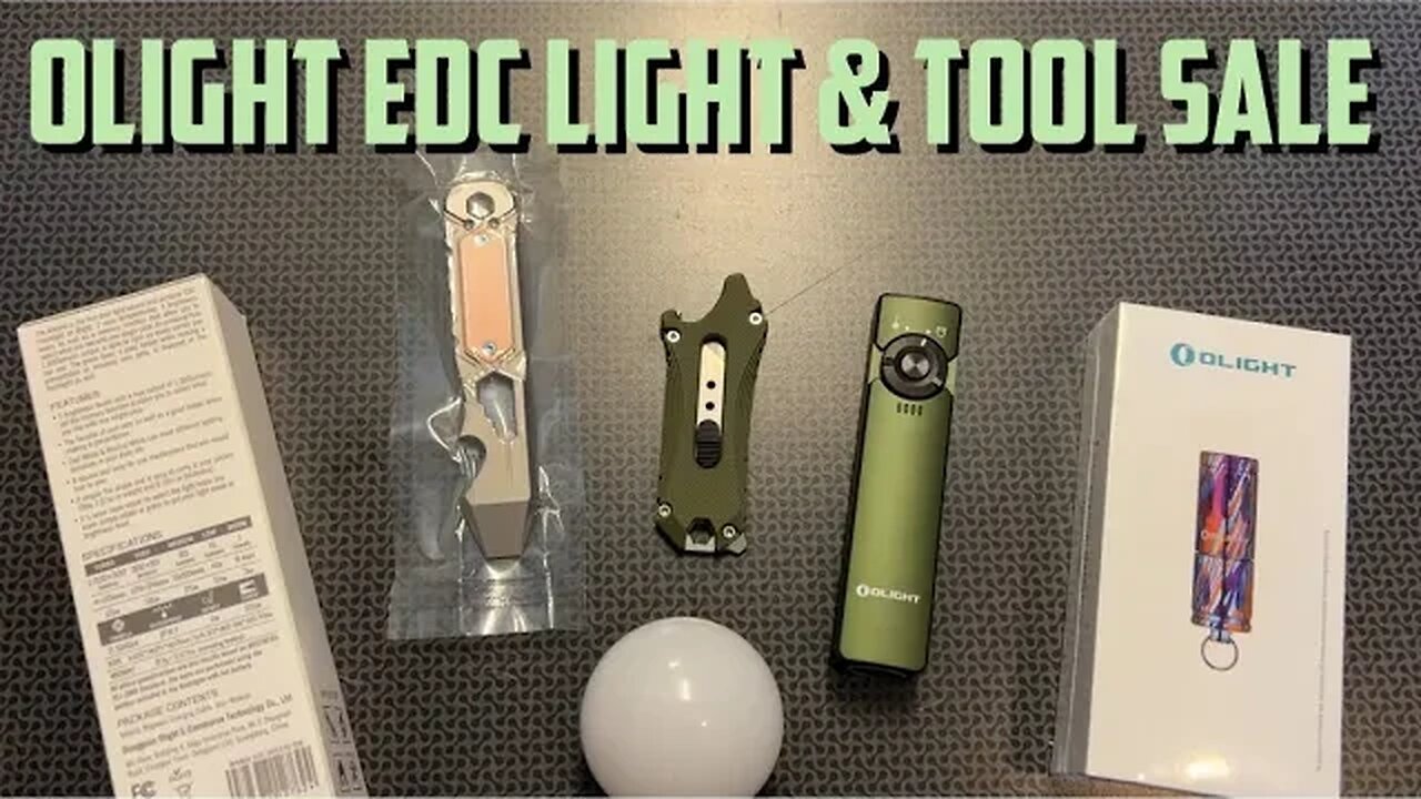 Olight EDC Light & Tool Sale