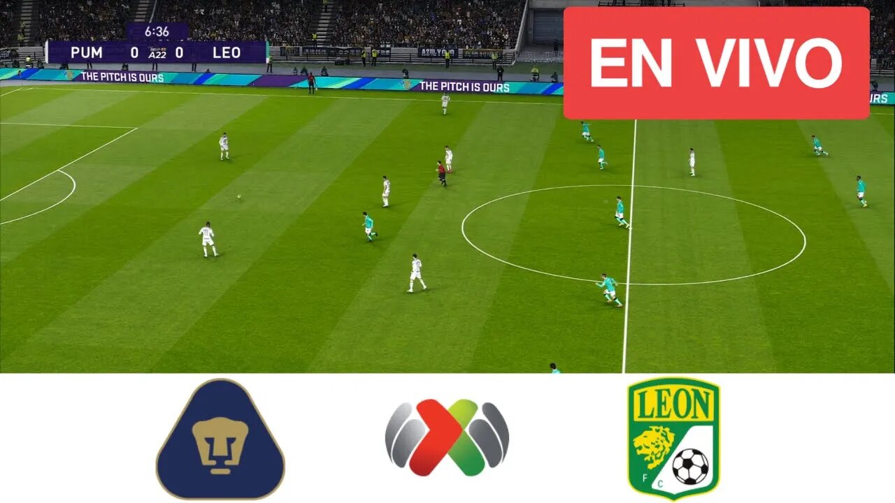 Pumas vs Leon - Liga MX Clausura 2022-23 - Full Match Today PES 21