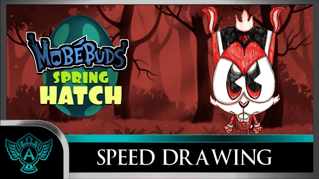 Speed Drawing: MobéBuds Spring Hatch - Flarohop | A.T. Andrei Thomas 2022