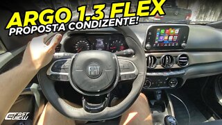 TEST DRIVE FIAT ARGO DRIVE S-DESIGN 1.3 FLEX 2022