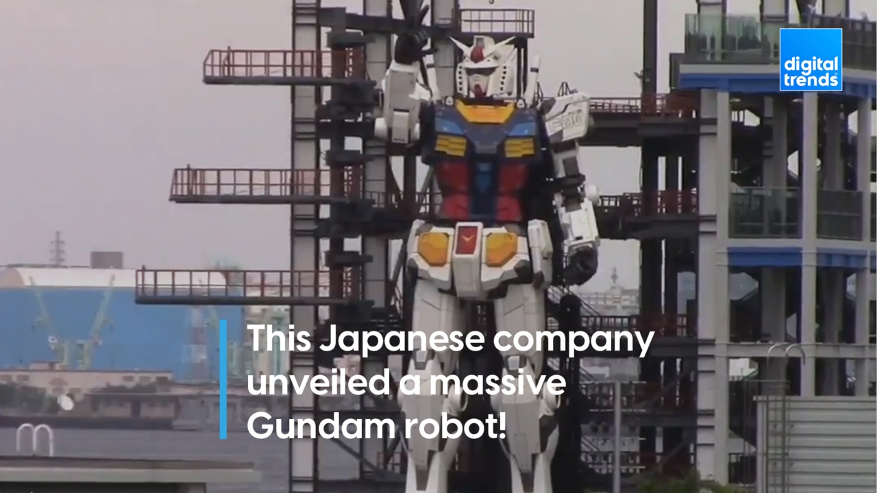 Life-Size Gundam Robot