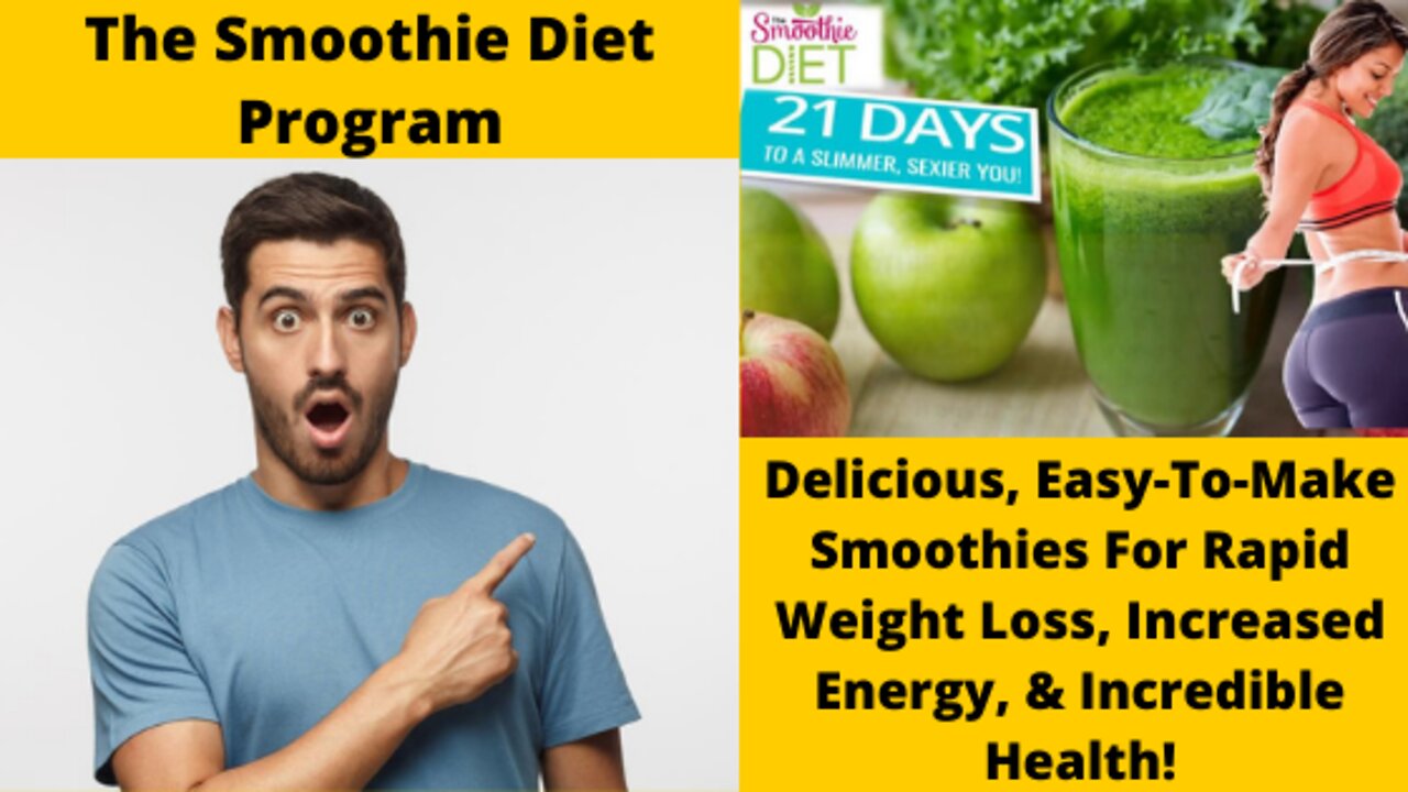 How To Lose Weight By Just Drinking Smoothies - Awesome Simple Way!