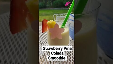 Strawberry Pina Colada Smoothie