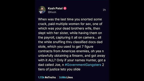 liberal hypocrite satanic democrat plantation cult klan Hunter Biden CRACK Cocaine, Gun Trial Begins
