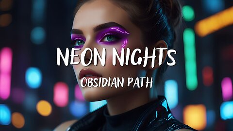 Obsidian Path - Neon Nights (Lyrics)