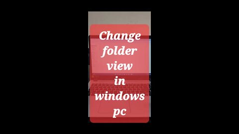 Change folder view in windows pc @Microsoft #shorts #youtubeshorts