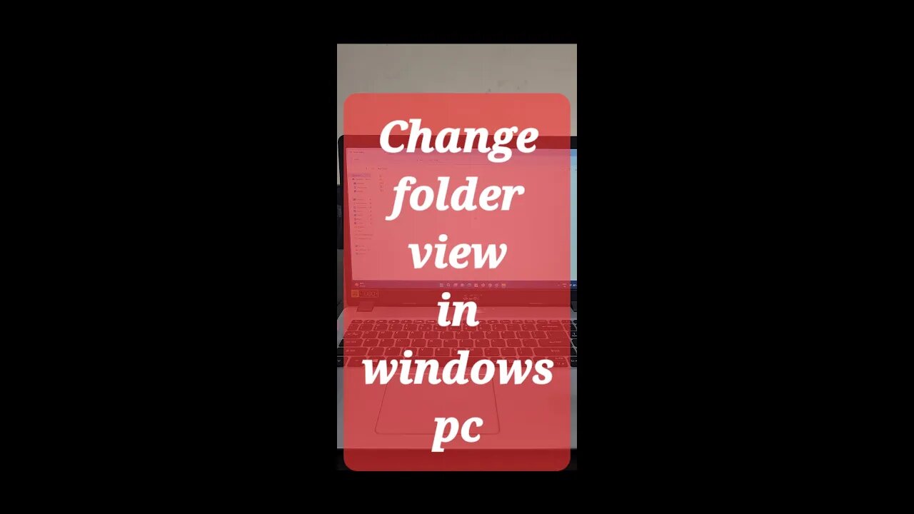 Change folder view in windows pc @Microsoft #shorts #youtubeshorts