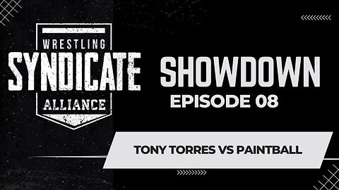 SWA Showdown 08 | Tony Torres vs Paintball | WWE2K22