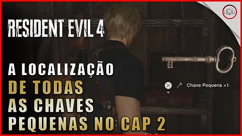 Resident Evil 4 Remake, A localização de todas as chaves pequenas no cap 2 | Super-Dica