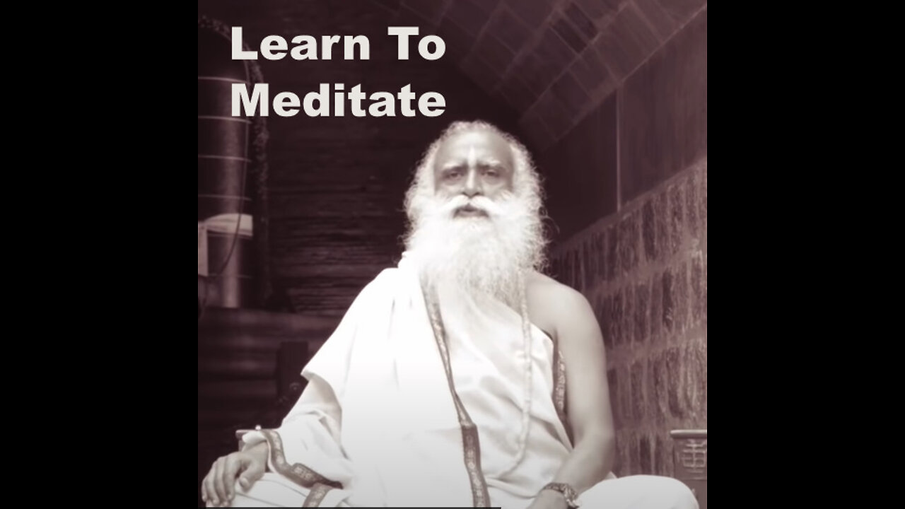 'How to Meditate' for Beginners | Sadhguru