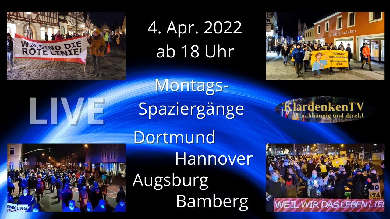 RESTREAM I Montagsspaziergänge am 04.04.2022