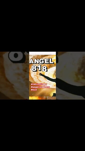 Twin Flame Angel Number 818 #twinflame #angelnumbers #shorts