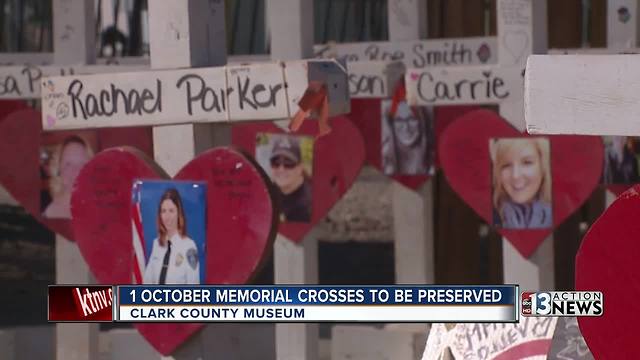 1 October memorial crosses to be preserved