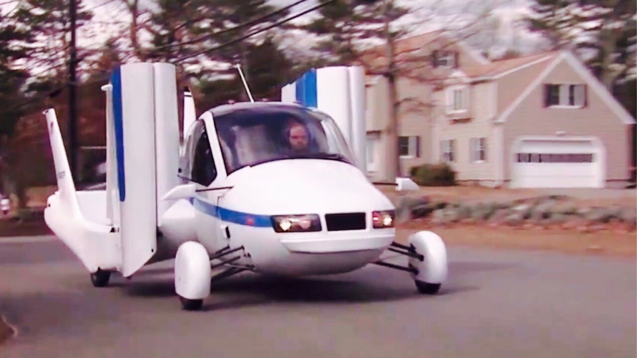 AWESOME, STREET LEGAL FLYING CAR - Now That's Convenient!