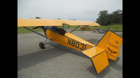 Aerial Tour of NW Arkansas in N8031 Pietenpol Air Camper