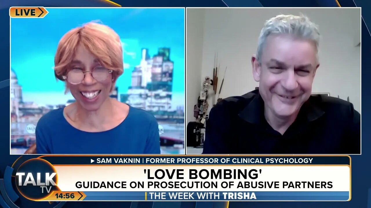 Should Lovebombing Be Criminalized? Not Always! (TalkTV with Trisha Goddard)