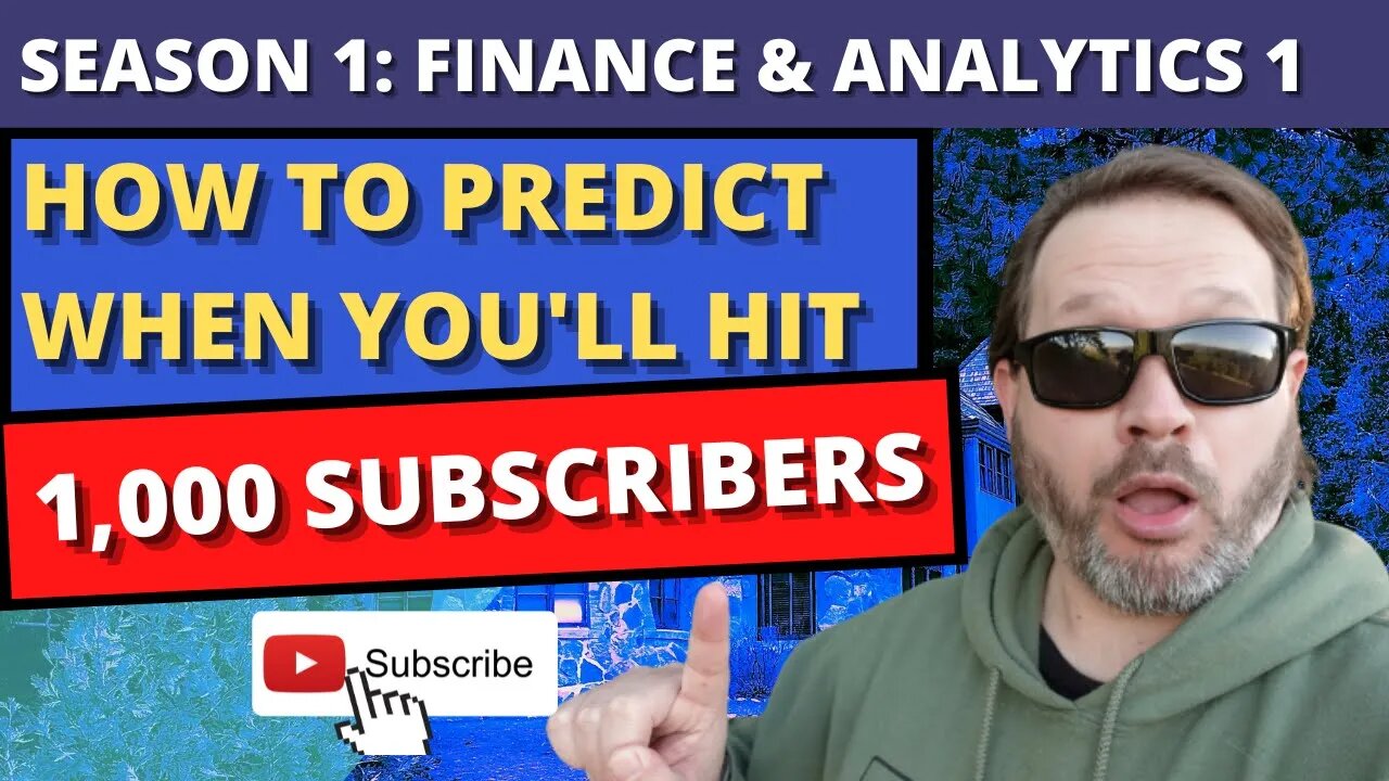 Through a Glass Darkly: Predict When You'll Hit 1,000 Subscribers