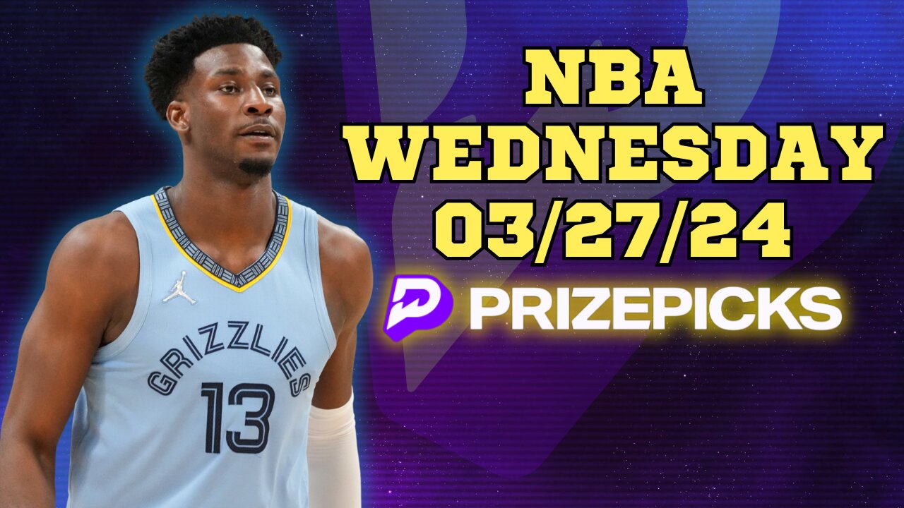 #PRIZEPICKS | BEST PICKS FOR #NBA WEDNESDAY | 03/27/24 | BEST BETS | #BASKETBALL | TODAY | PROP BETS