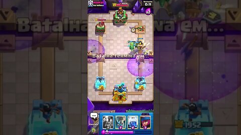 CLASH ROYALE SHORTS #134 - SÓ TEM PARTIDA TOP