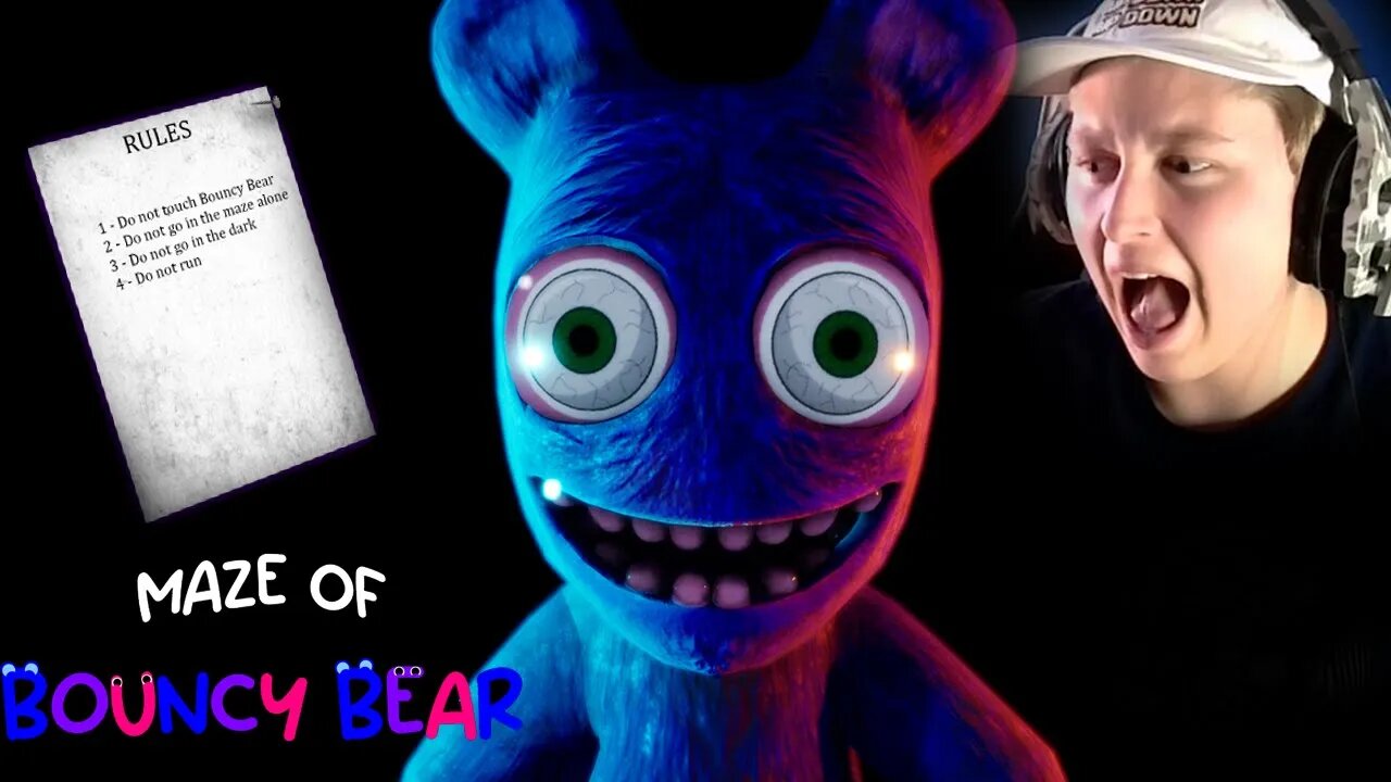 IT TOOK MY SON?! | Maze Of Bouncy Bear