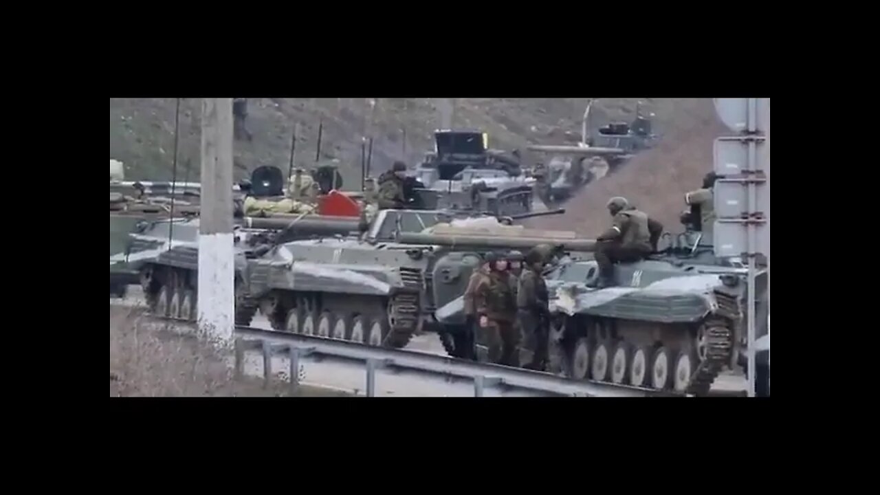 ★★★ Russian Armoured Column Advances Into Kherson