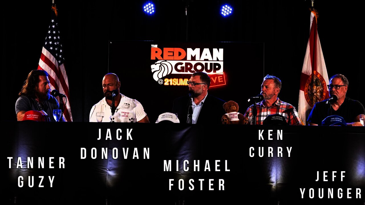 The Manosphere and RELIGION | @The Red Man Group Live at 21 Summit with host Pastor Michael Foster