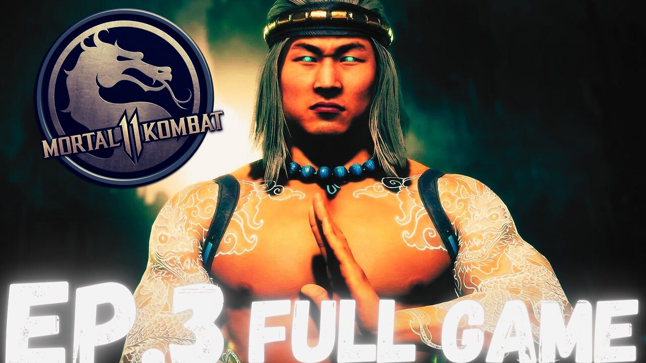 MORTAL KOMBAT 11 Gameplay Walkthrough EP.3- End of an Era FULL GAME