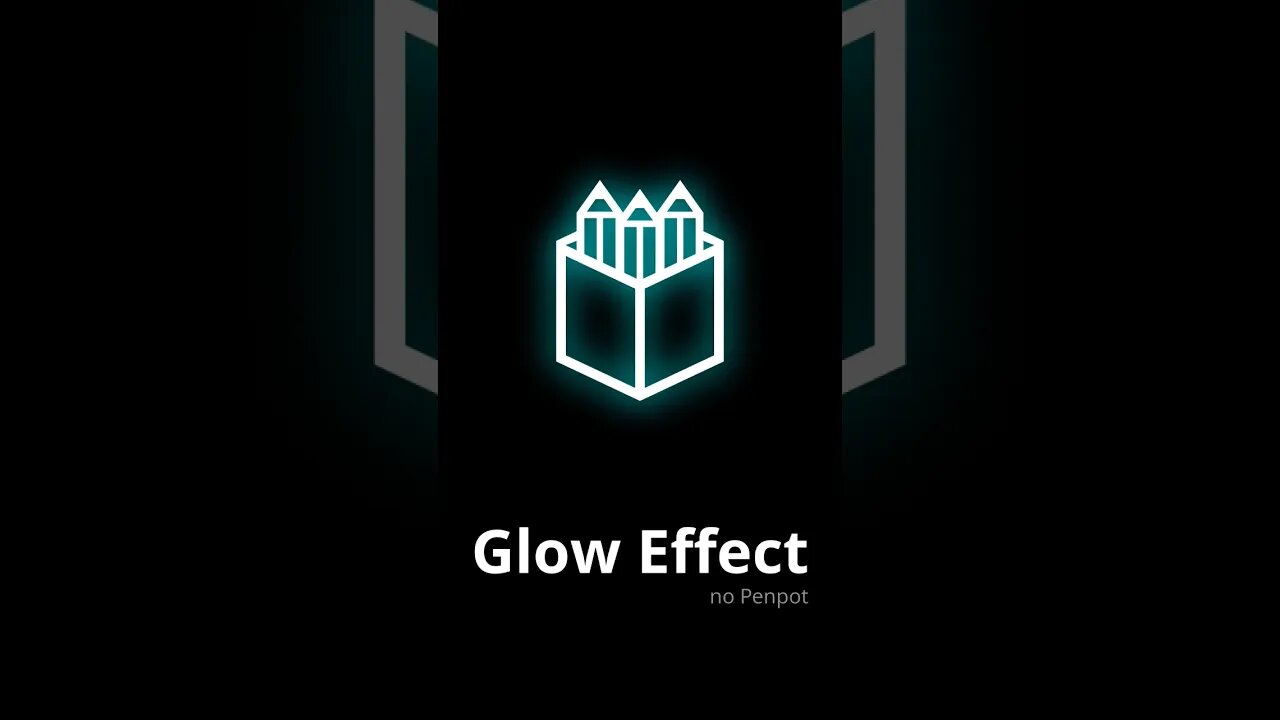 GLOW EFFECT NO PENPOT • #penpot #design #UI #UX