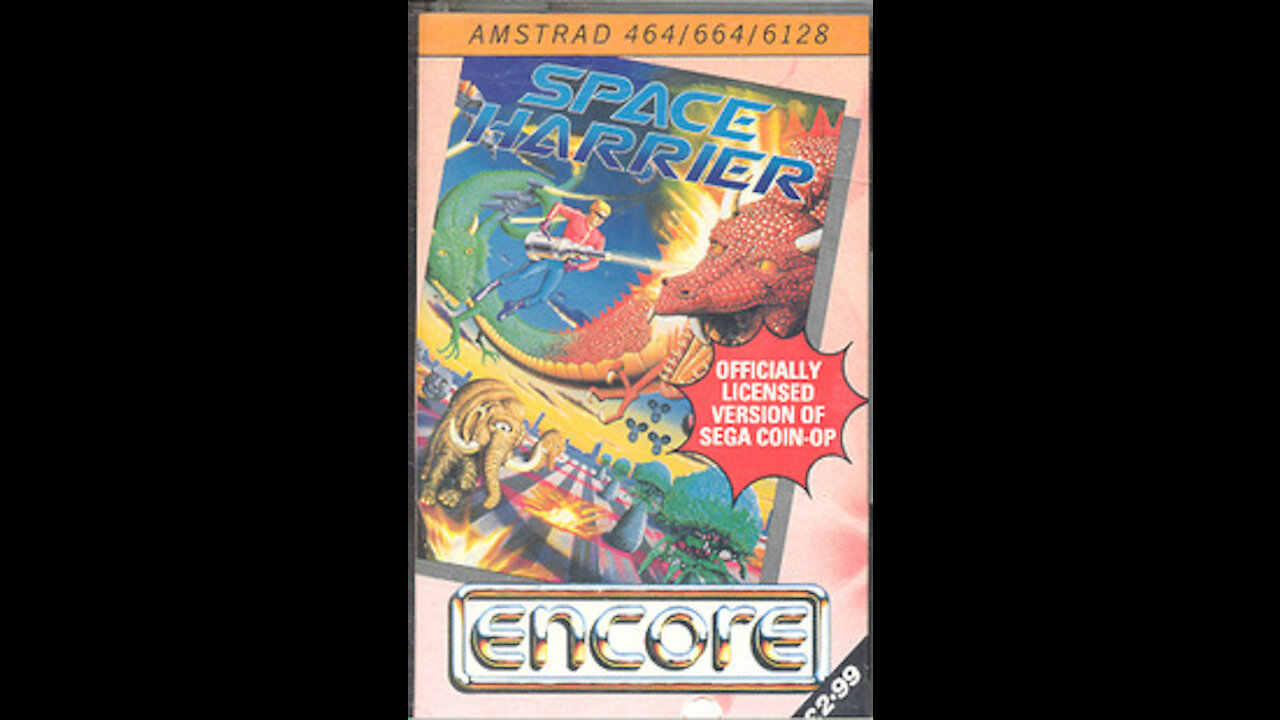 space harrier amstrad cpc464 review