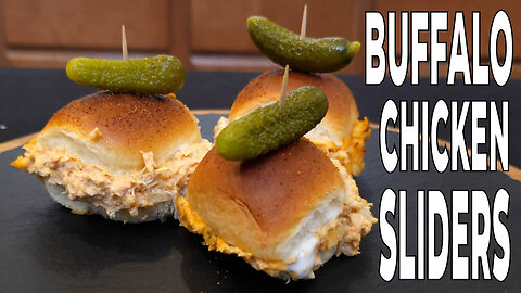 BUFFALO CHICKEN SLIDERS