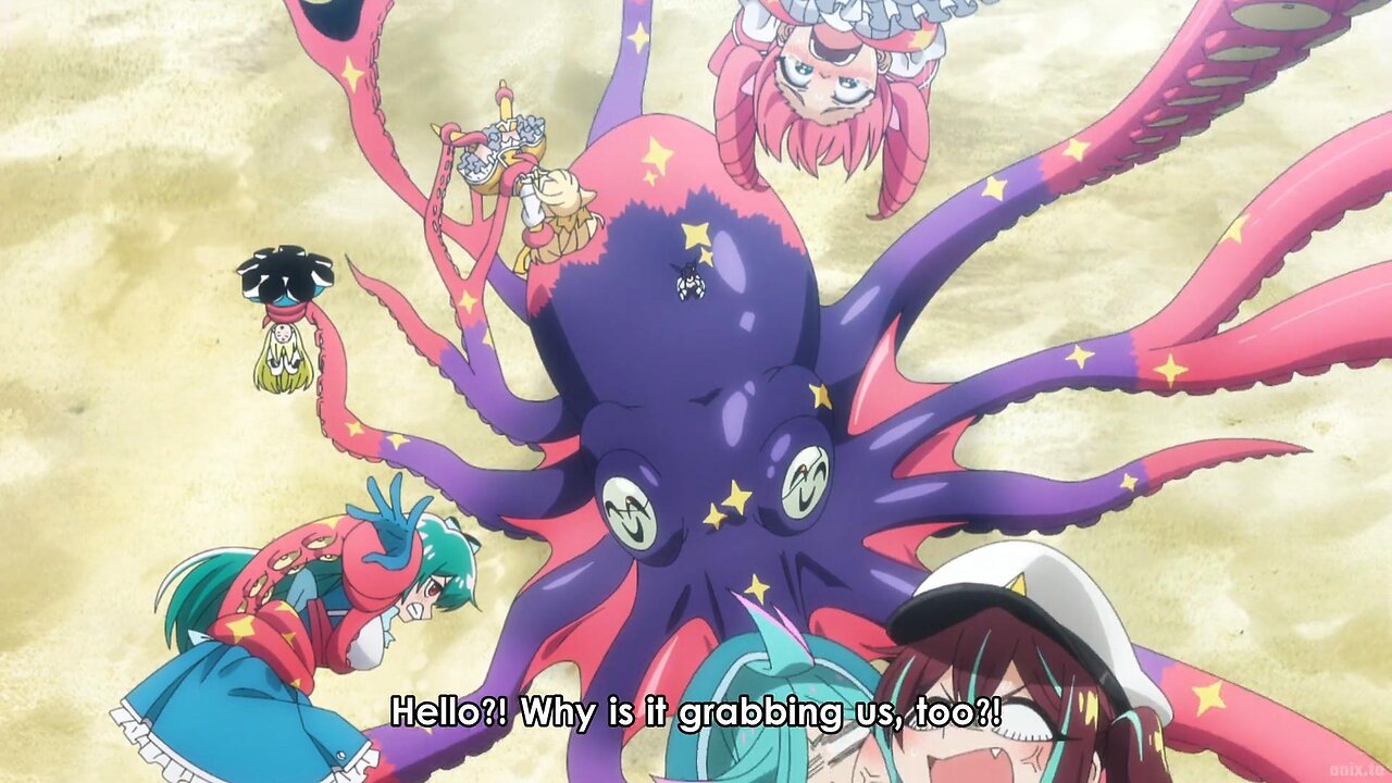 squid attack | Gushing Over Magical Girls