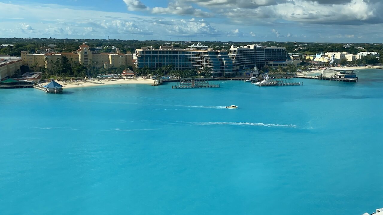 Time Lapse Arrival into Nassau Bahamas