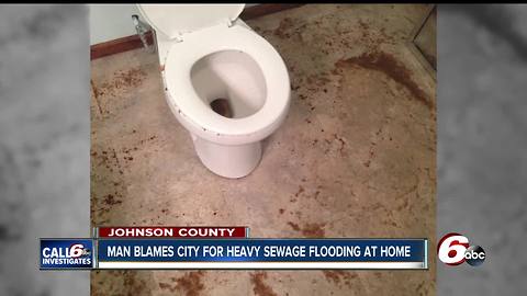 Family blames City of Greenwood for sewage backups in basement