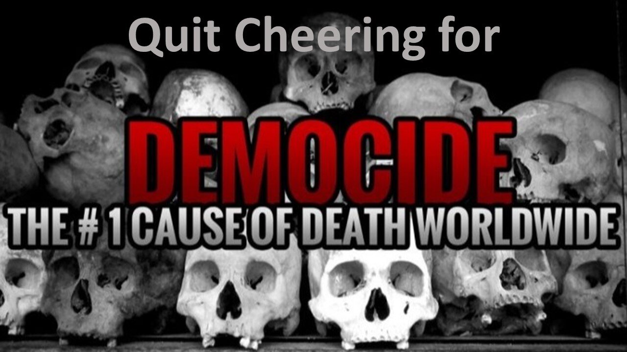 October 17, 2023 Walk & Talk: Quit Cheering For Democide