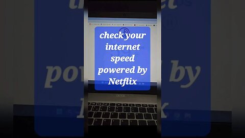 Check your internet speed powered by netflix #shorts #youtubeshorts