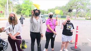 Pasco-Hernando State College improvises with drive-thru graduation