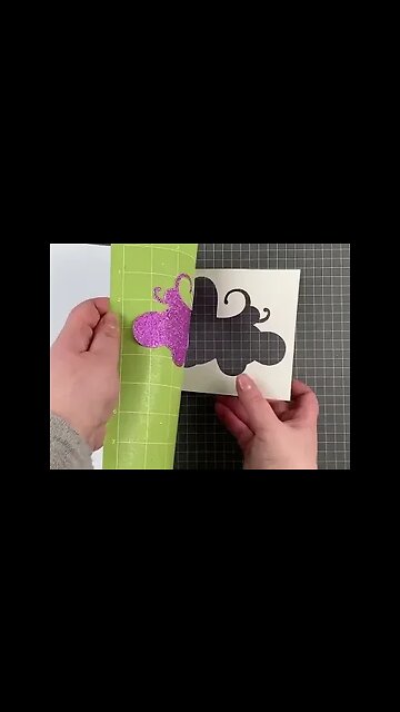 GLITTER CAKE TOPPER CRICUT #shorts