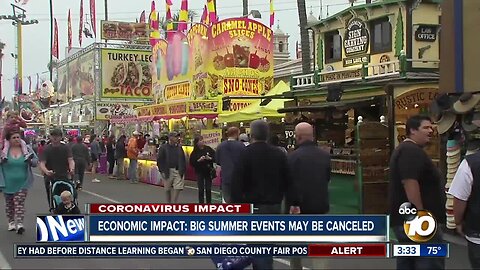 Economic impact: big summer events may be canceled