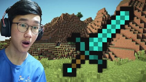 Minecraft But I Have An OP SWORD !!