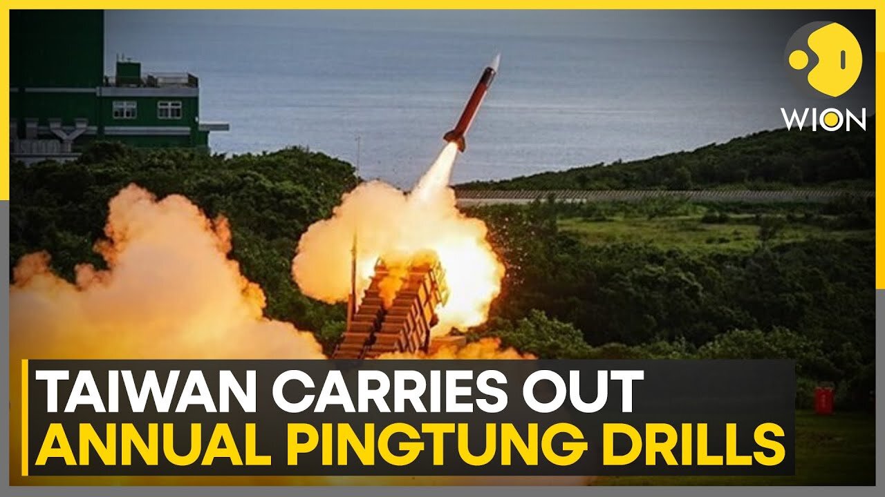 Taiwan tests new missile launch platforms at annual Pingtung drills | Latest English News | WION