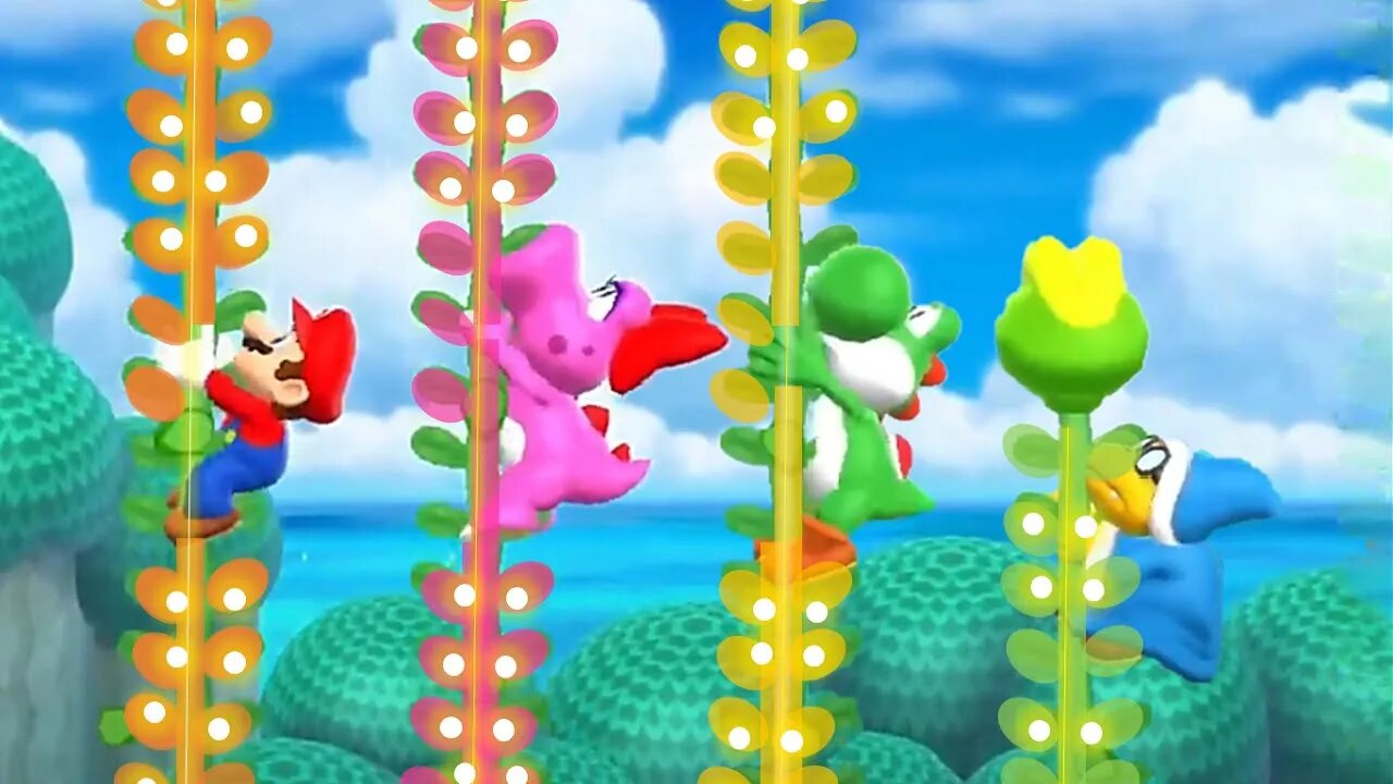 🎉🎮 Mario Party 9 Step it Up - Mario 🧑 Birdo 🐤 Yoshi 🦕 & Kamek 🧙♂️