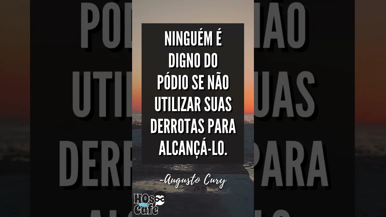 Frase de Augusto Cury 5 | #shorts