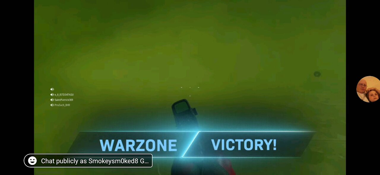 Ran out of gas mask in warzone