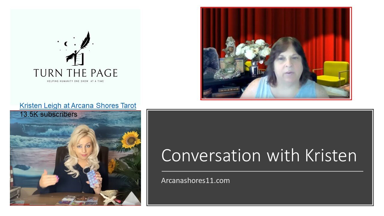 Janine Steffens from TTP Interview with Kristen Leigh Tarot