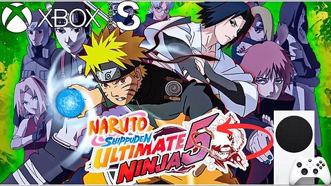 Naruto Shippuden Ultimate Ninja 5 (PS2) - Teste no (Xbox Series S)